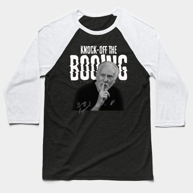 Gregg Popovich Baseball T-Shirt by Juantamad